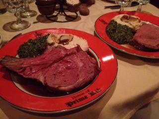 House of Prime Rib. We're fancy sometimes.