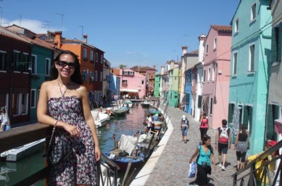 I'd live in the pink one.