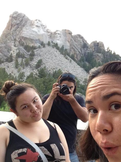 Selfies with Los Presidentes. Tim you left the lens cap on, good job.