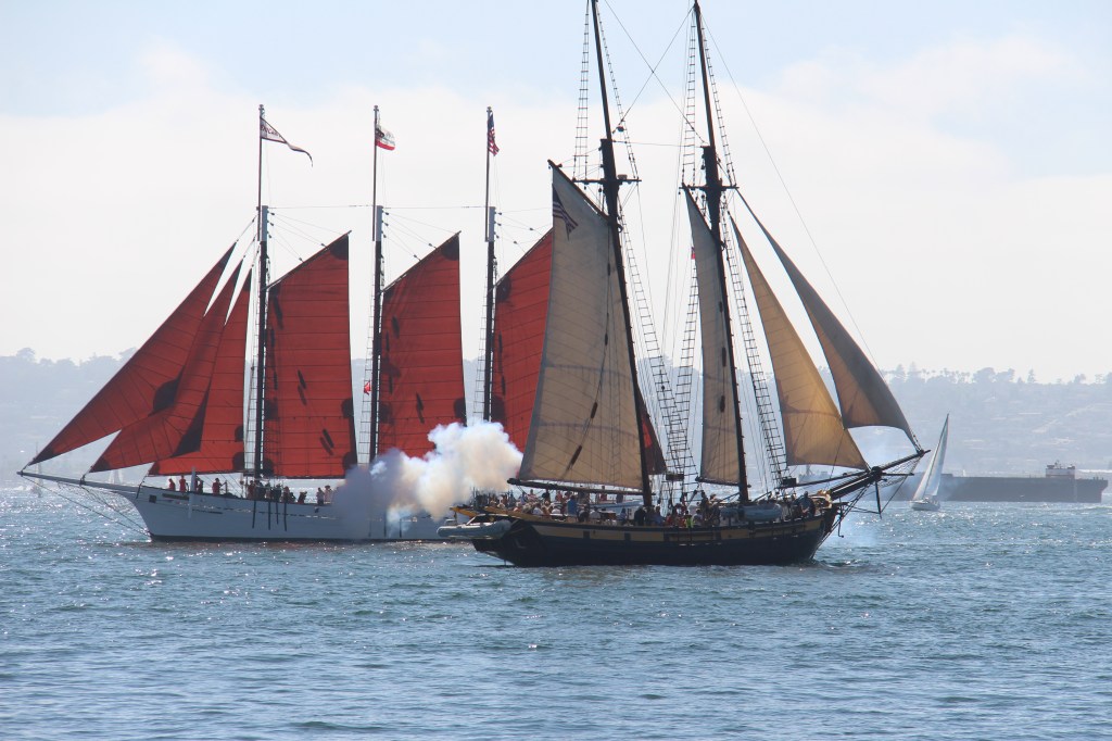 Don't miss the Tall Ship Parade!