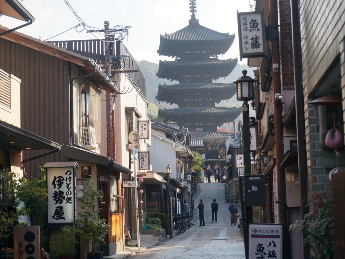 What we did in Kyoto,&nbsp;Japan.