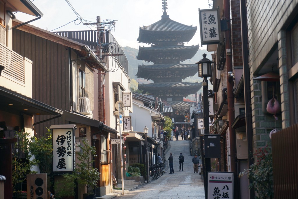 What we did in Kyoto, Japan.