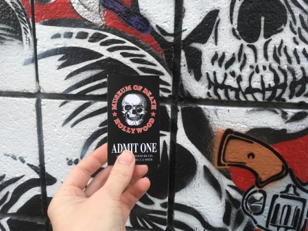 Museum of Death admit one Autumn Aquarius